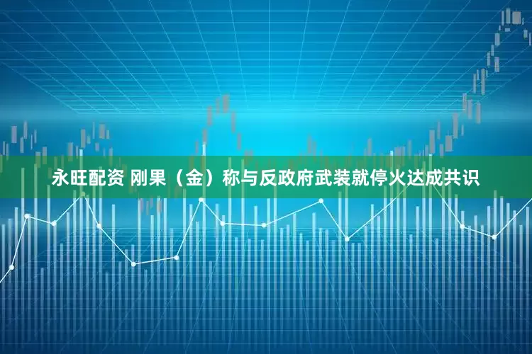 永旺配资 刚果（金）称与反政府武装就停火达成共识